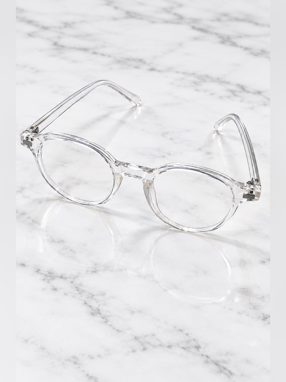 Fashion Nova Clear Reading Glasses - Transparent Frame